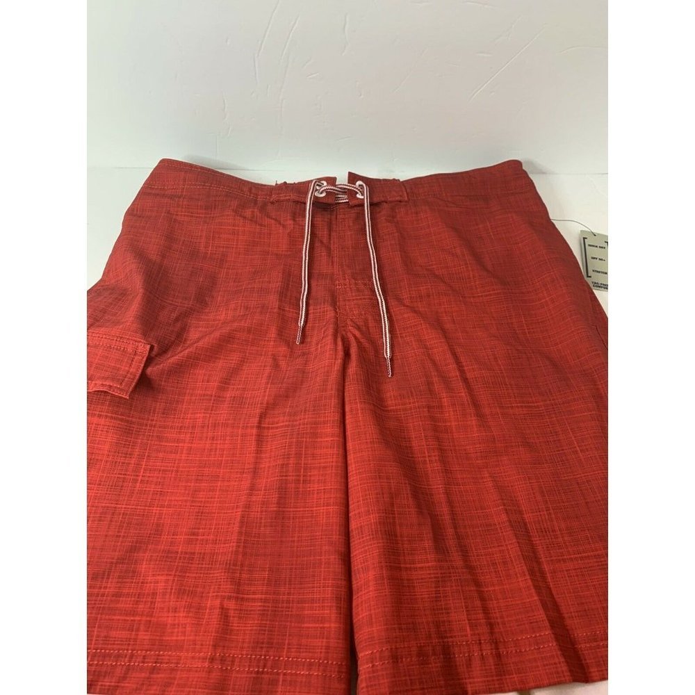 Mens GEORGE swim shorts w/ built in liner bathing suit trunks L 36-38 NWT